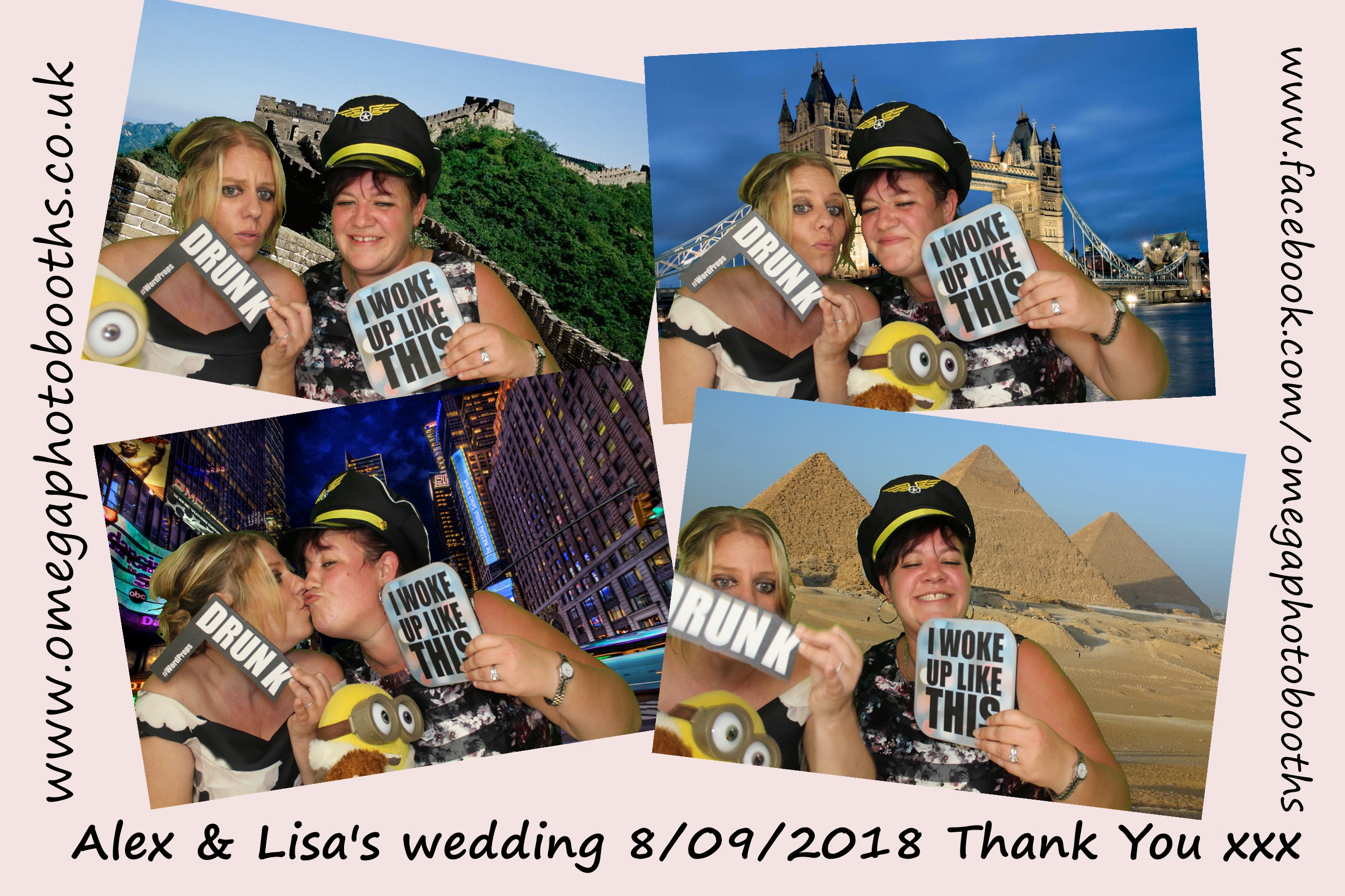 Alex & Lisa's Wedding | View more photos from the event at gallery.omegaphotobooths.co.uk/u/Omega-Photobooths/Alex-Lisas-Wedding